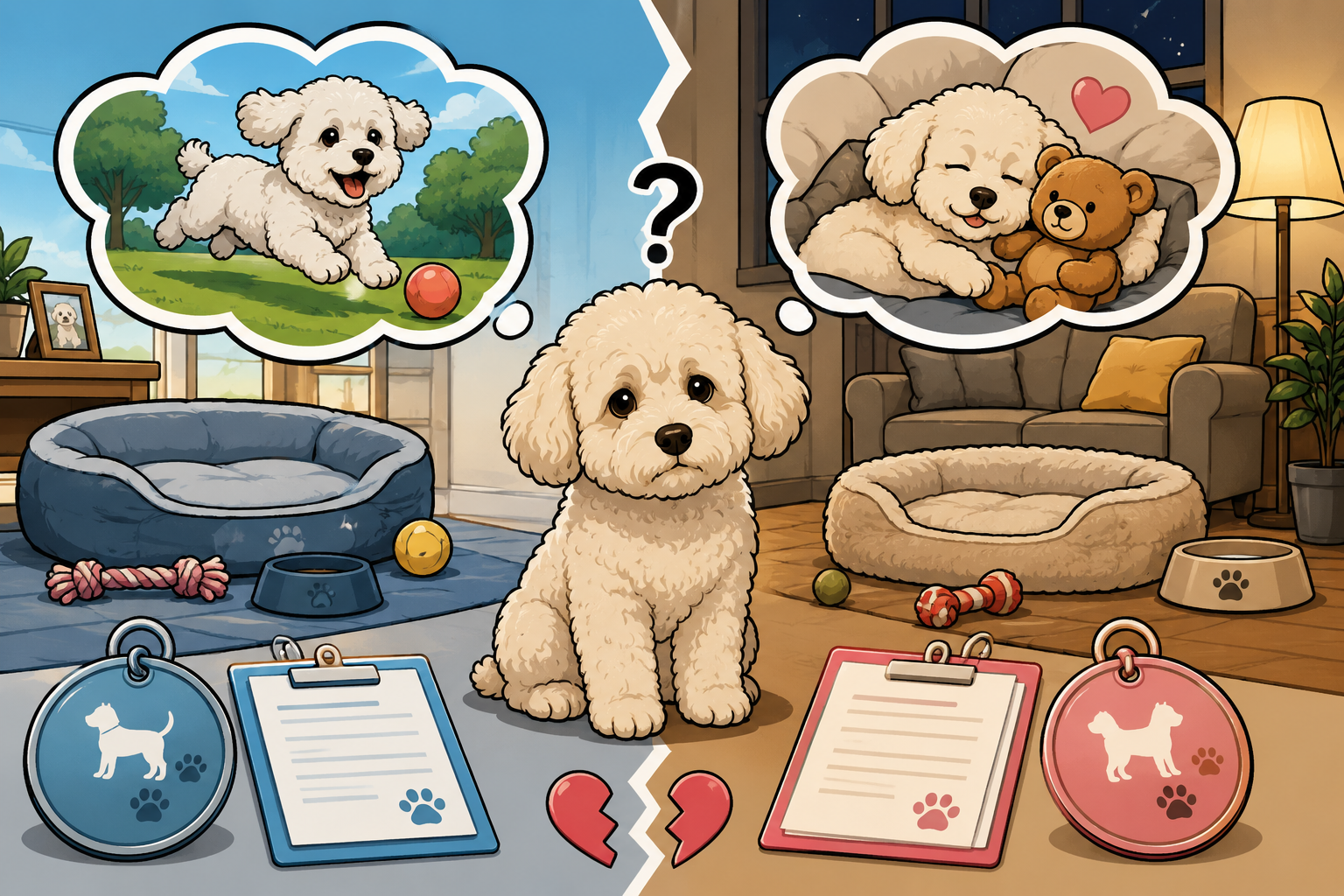When Love Ends, Who Gets the Dog?